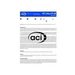 ACI 364.17T-18