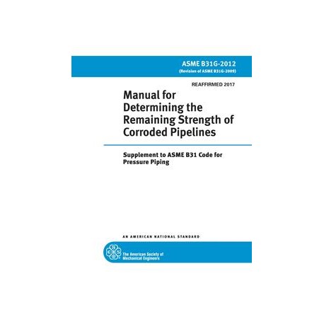 ASME B31G-2012 (R2017)